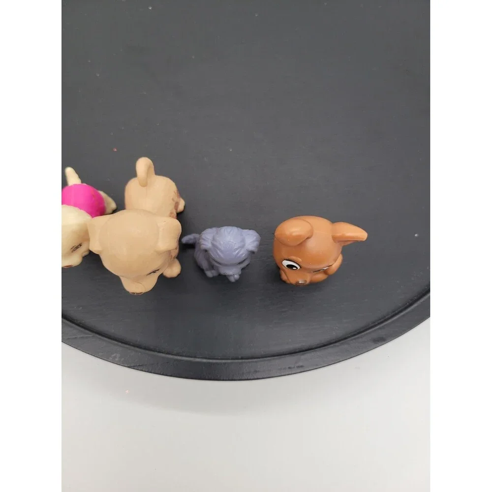 Barbie Doll Lot Of 5 Dogs Pets Animals Puppies Dog Baby Mini Animal Toy